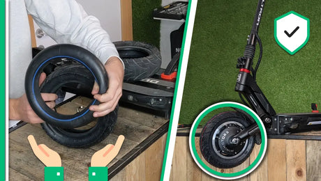 repair dualtron victor front wheel tyre