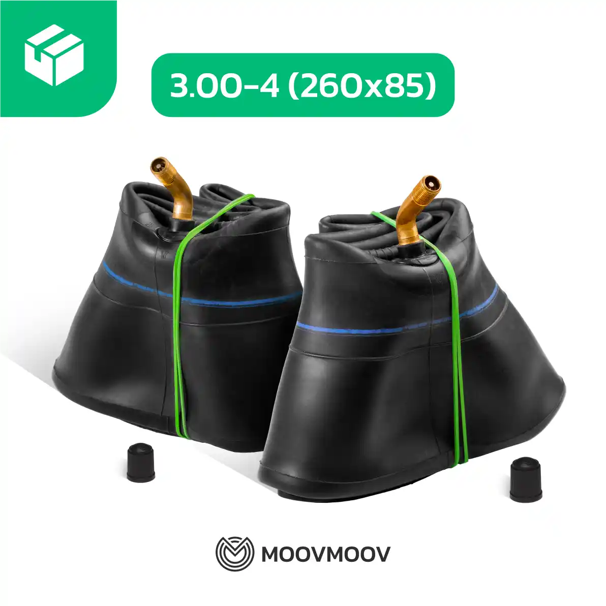 2 inner tubes 3.00-4 wheelbarrow bent valve