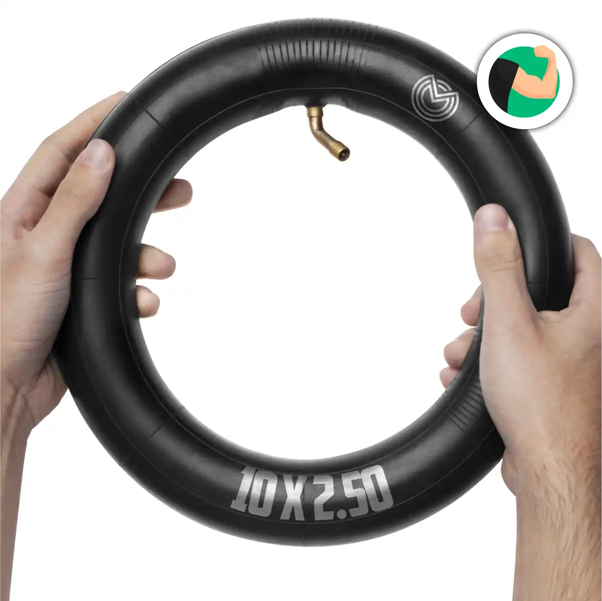Inner tube 10x2.5 bent valve electric scooter