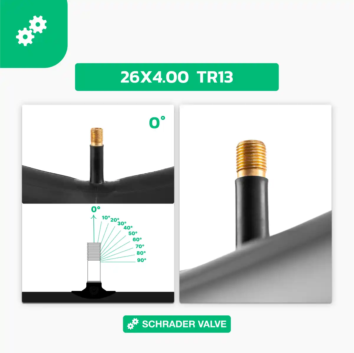 Inner tube 26-inch fat bike