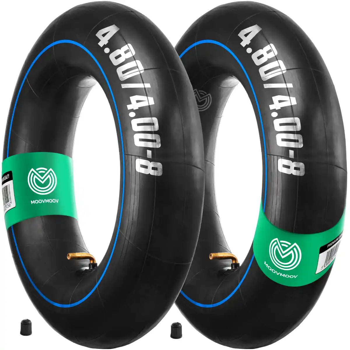 4.80/4.00-8 inner Tube with bent Valve