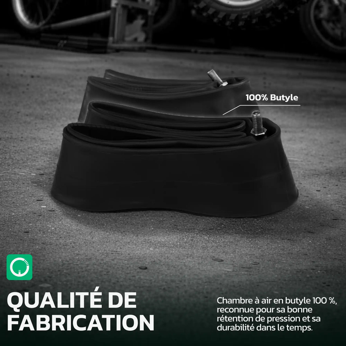 Chambre à air moto 16 pouces MoovMoov