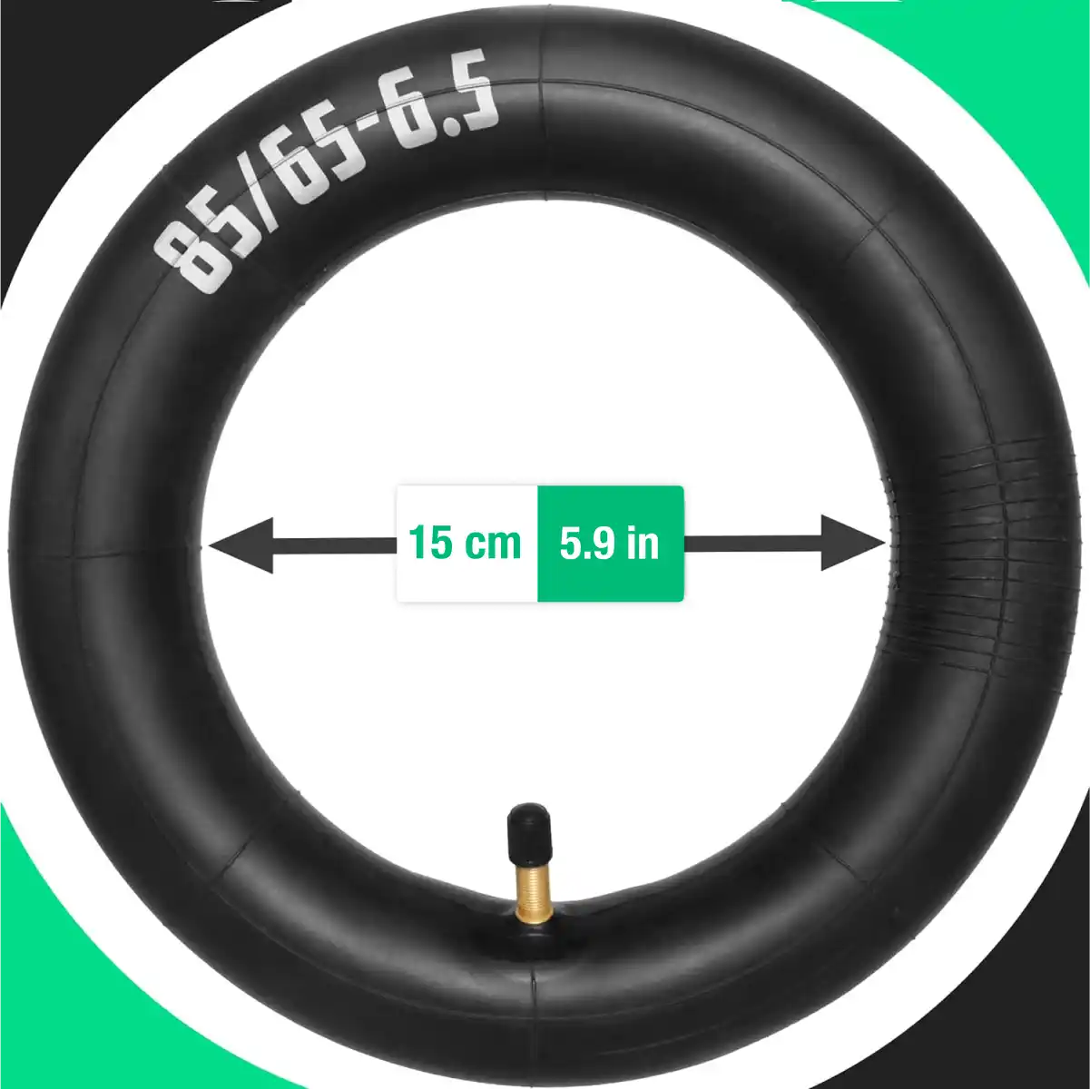 Inner tube compatible with hoverboard 85 65
