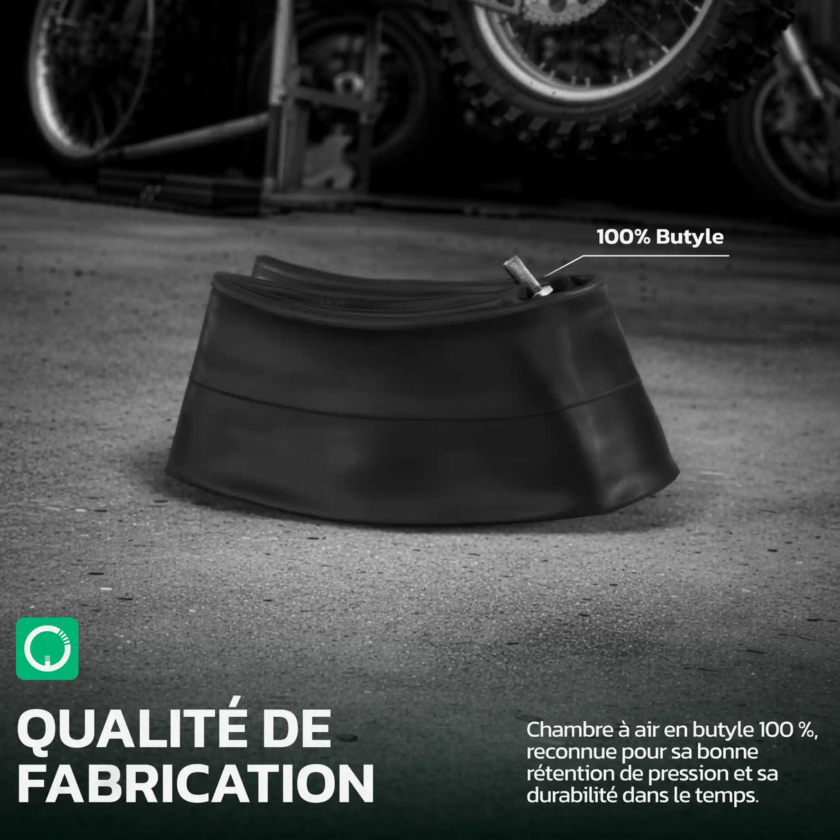 Chambre à air moto 18 pouces MoovMoov