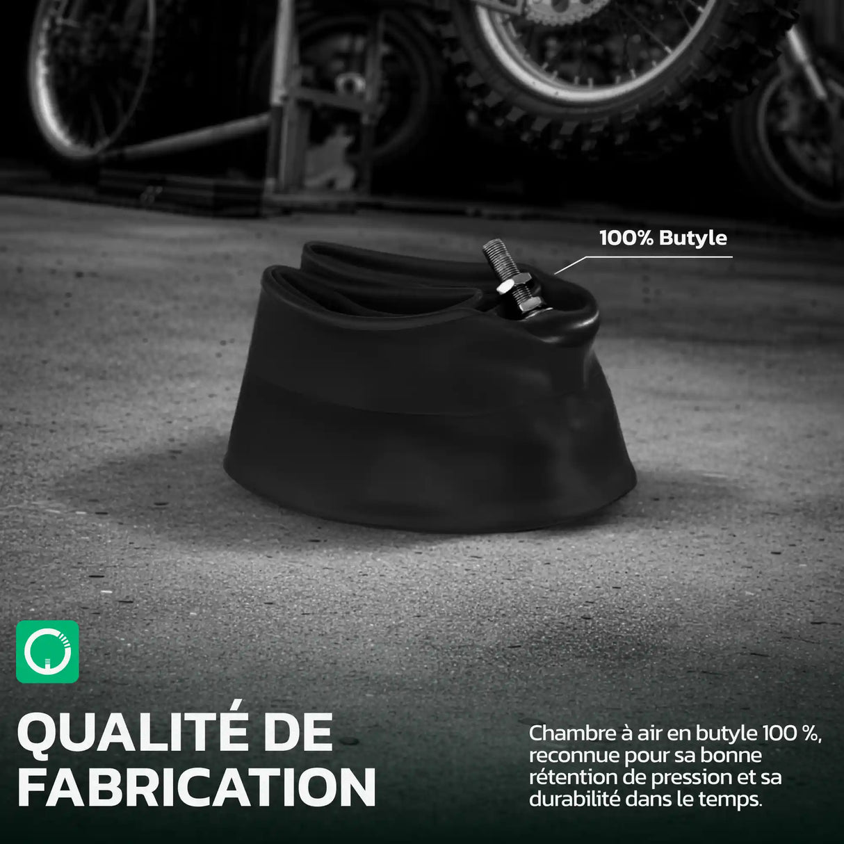 Chambre à air moto 10 pouces MoovMoov