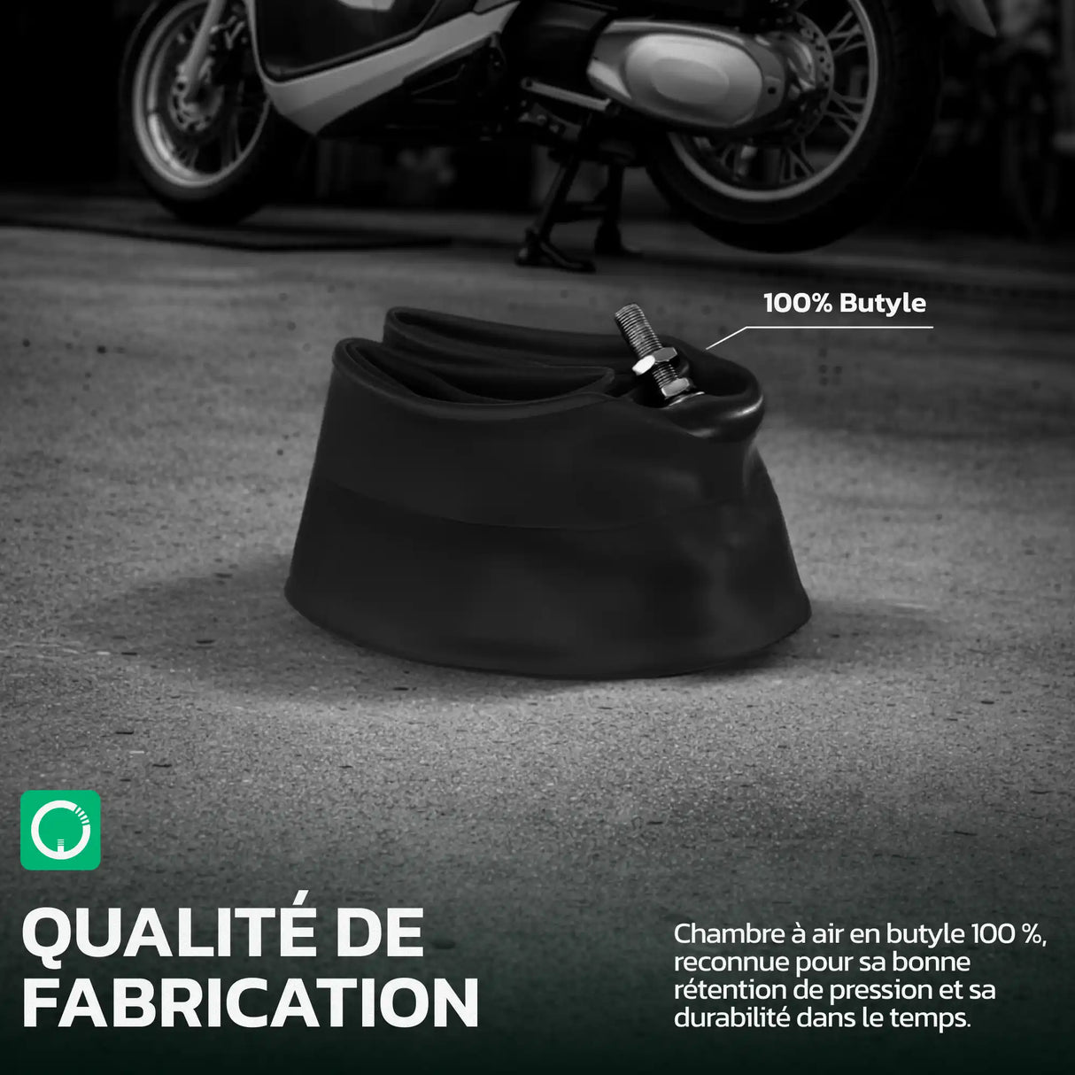 Chambre à air moto 14 pouces MoovMoov