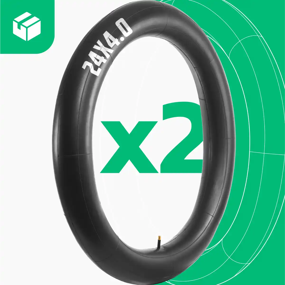 Inner tube for 24-inch all-terrain fat bike