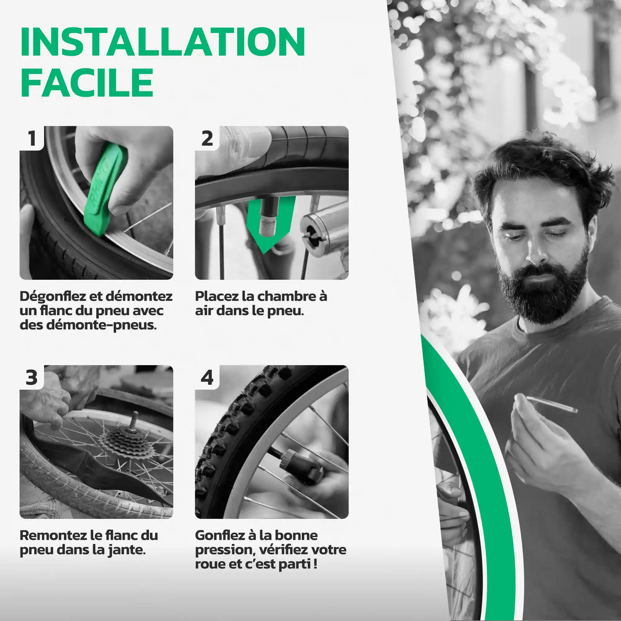 Guide d'installation de la chambre Ă air 27,5 pouces MoovMoov