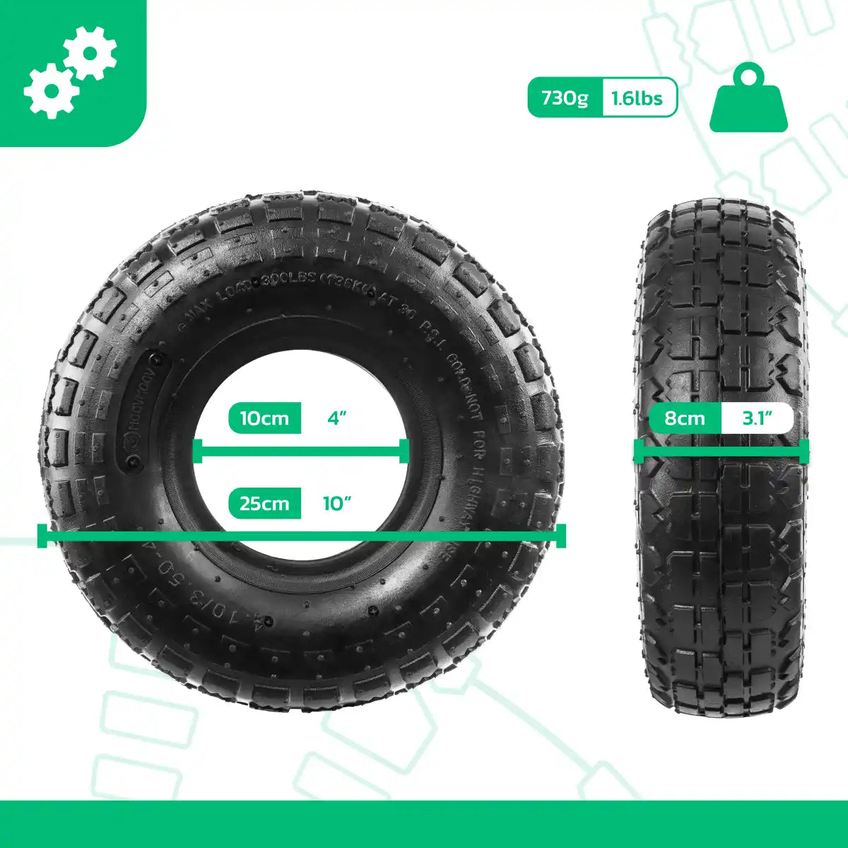 Tyre 3 50 4