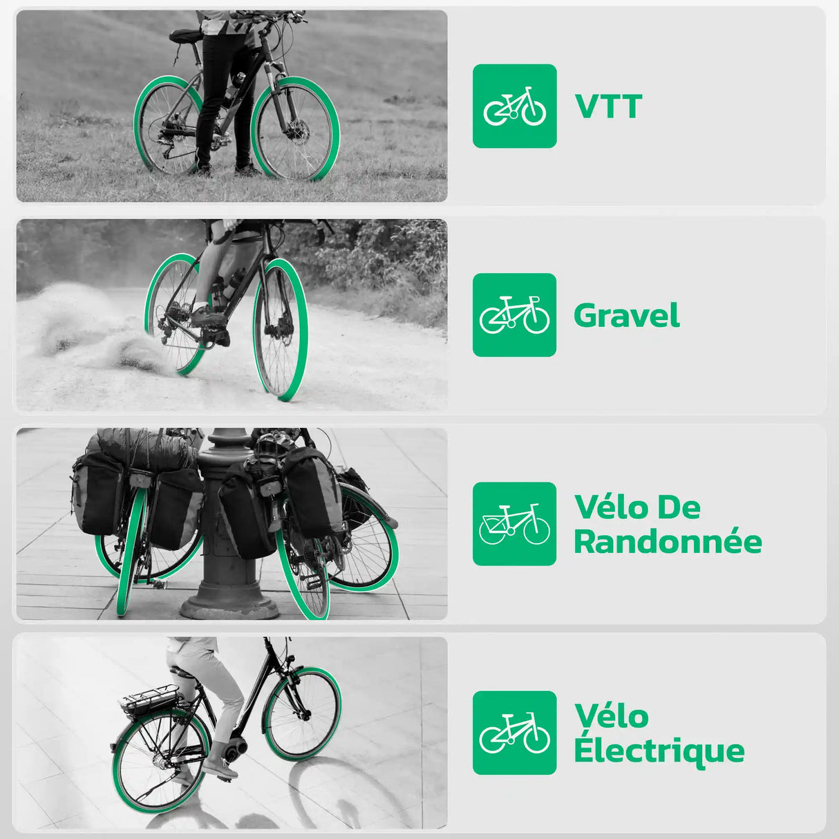 Chambre à air 29 pouces MoovMoov compatible VTT et gravel