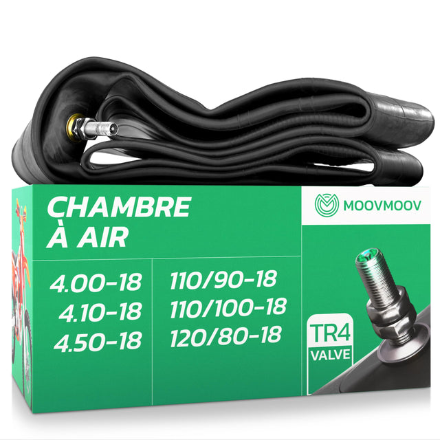 Chambre à air 4.00/4.50-18 valve droite (TR4)