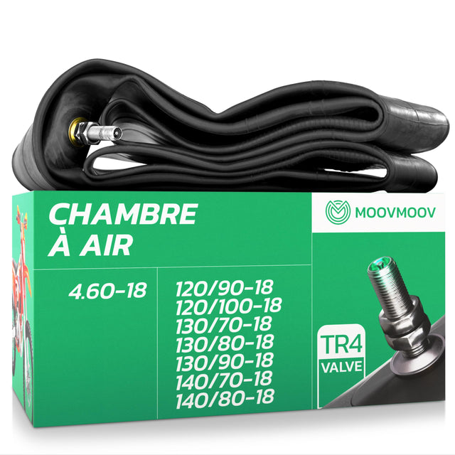 Chambre à air 4.50/5.00-18 valve droite (TR4)