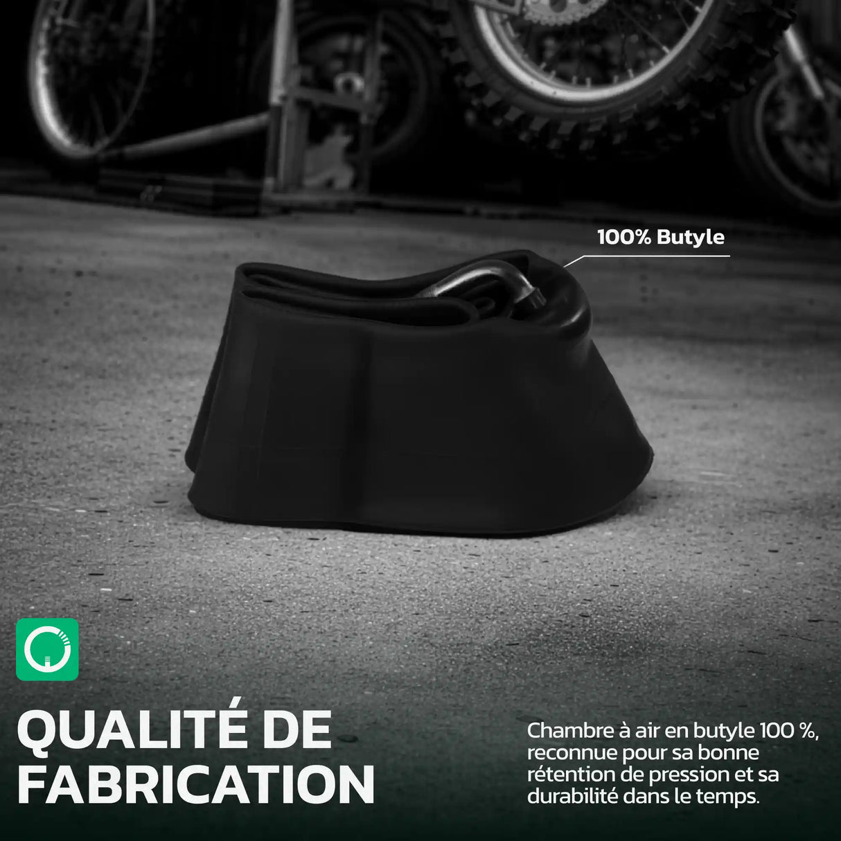 Chambre à air moto 10 pouces MoovMoov
