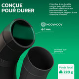Chambre à air moto 10 pouces en caoutchouc butyle renforcé MoovMoov