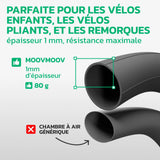 Chambre à air 14 pouces en caoutchouc butyle renforcé MoovMoov