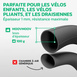 Chambre à air 16 pouces en caoutchouc butyle renforcé MoovMoov