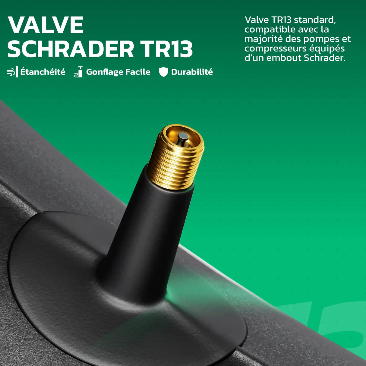 Valve Schrader de Chambre à air 15x6.00-6 MoovMoov
