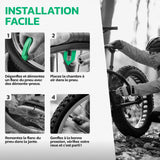 Guide d'installation de la chambre à air 26x4.0 Fatbike MoovMoov