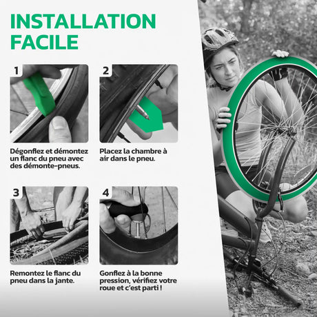 Guide d'installation de la chambre à air 26 pouces MoovMoov