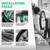 Guide d'installation de la chambre à air 24 pouces MoovMoov