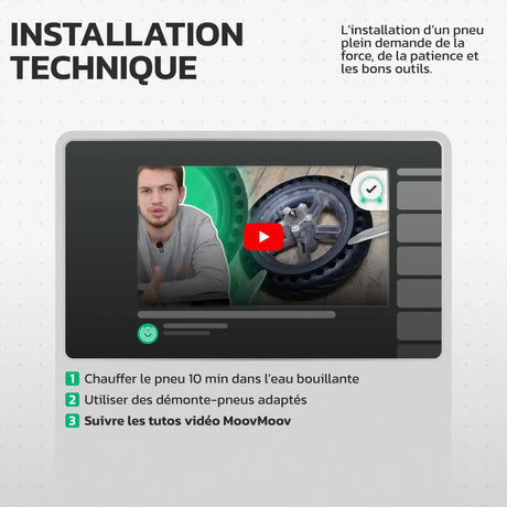 Guide d'installation – Pneu plein 10 x 2.125 MoovMoov