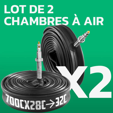 Lot de 2 chambres à air 700C MoovMoov