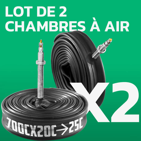 Lot de 2 chambres à air 700C MoovMoov