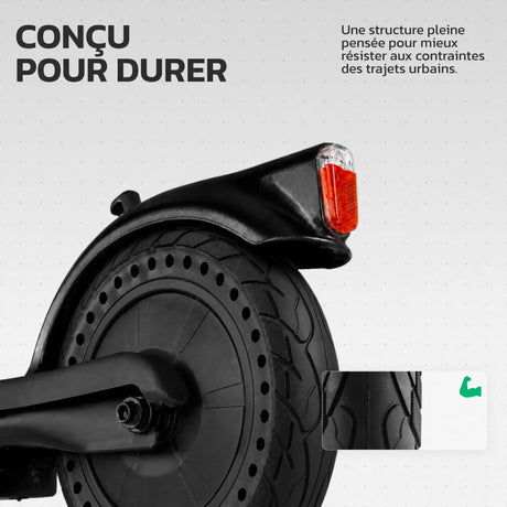 Pneu plein 10 x 2.125 pour trottinette MoovMoov